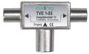 AXING TVE 1-03 Zweigeräteverteiler 0,1-2200MHz...