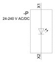Siemens LED-Modul LED,24-240VAC/DC,gn 3SU1401-2BH40-3AA0