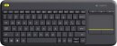 Logitech Wireless Touch Tastatur K400 Plus schwarz...