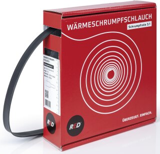 Markenhersteller WSB 3:1 Box 12,0-4,0 Schrumpf- schlauch schwarz 5m 2230-10-0005