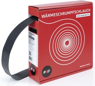 Markenhersteller WSB 3:1 Box 18,0-6,0 Schrumpf- schlauch schwarz 4m 2230-10-0006