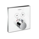 Thermostat Unterputz ShowerSelect Glas 2 Verbraucher...