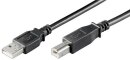 GOOBAY 68902 USB-Kabel 5m USB-A USB-B Steck