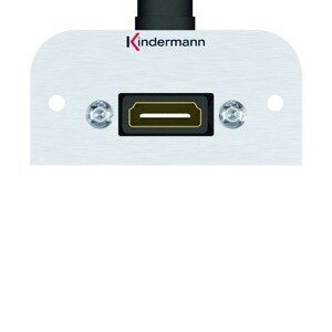 Kindermann 7441-582 HDMI 90°-Version 54x54 mit Kabelpeitsche