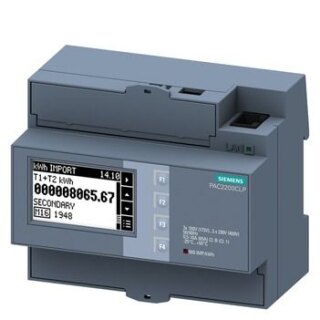 Siemens 7KM2200-2EA40-1JB1 SENTRON Messgerät 7KM PAC2200