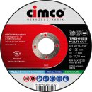 Cimco 206846 Multicutscheiben in Dose 10x 125x1,2mm