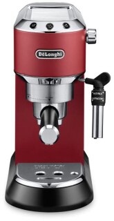 DE LONGHI EC 685.R Dedica Style Espressomaschine Siebträger Chili-Rot