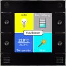 DIGITALSTROM Switch dS schwarz u::lux X-UL-10230AB