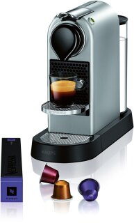 Krups Nespresso-Automat Caf/Cap si Stand Citiz XN741B Thermoblock-System 19bar