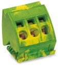 WAGO 812-110 PE-Anschlussblock 16qmm 1,5-16qmm grün-gelb