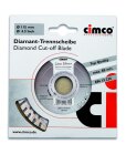 CIMCO Diamant-Trennscheibe Ø125mm 208720 f.Beton...