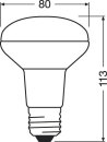 OSRAM-LEDVANCE LED-Reflektorlampe E27 G LEDPR80100D 9,6W/827 230V GLE2710X1 R80