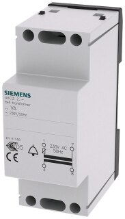 SIEM 4AC3214-0 Klingeltransformator, 14V AC, 50Hz, Sek 8V,12V,24V AC 4AC3214-0