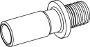 TECEflex Presslötanschluss Dim. 16 auf 15 mm CU, Siliziumbronze