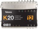 Televes K20-12 Kompaktkopfstelle 12Transponder DVB-S2 in QAM