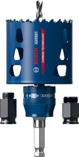 Bosch 2608900449 EXPERT Lochsäge ToughMaterial 51mm Starter Kit