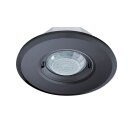 Esylux MD-FLAT 360i/8 ROUND BLACK Decken-Bewegungsmelder 360° EP10428074