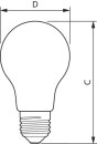 Philips CorePro LEDbulb ND 8.5W/827 E27 FR A60 Glühlampe 1055lm (75W) 36126300
