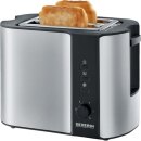 Severin AT2589 Toaster 2-Schlitz edst/geb/sw 800W