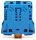 WAGO 285-154 2-Leiter-Durchgangsklemme 10-50(70)qmm blau