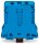 WAGO 285-194 2-Leiter-Durchgangsklemme 25-95qmm blau