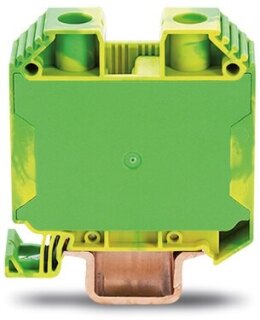 WAGO 883-3507 2-Leiter-Schutz- leiterklemme 35 mm² grün-gelb