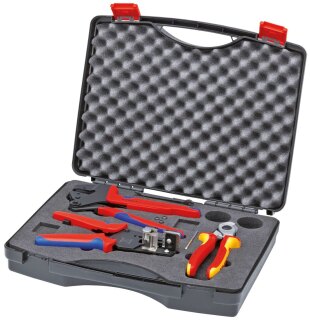 Knipex 97 91 01 Photovoltaik-Koffer 3tlg 345x280x80mm