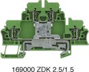 Weidmüller ZDK 2.5PE Schutzleiter- Reihenkl. Zugfederan. GN/GE 1690000000