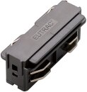 SLV - EUTRAC Längsverbinder schwarz Kupplung/Verbinder ger sw 5p 58mm