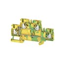 Weidmüller A2T 2.5 PE Doppel-/Mehrstock- klemme grün-gelb vertikal 1547680000