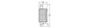 OSRAM-LEDVANCE - LINE R7S 100 DIM P 12 W 827 R7s...