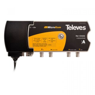 TELEVES - KVE2025RK85 Hausanschlussverstärker 1Eing 1Ausg 20dB