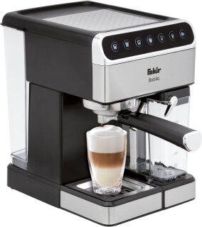 FAKIR Babila Kaffeemaschine Siebträger 1350W, LCD Bildschirm si