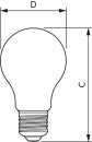 Philips MASTER VLE LEDbulb D 7.2W/927 E27 A60 CMG Glühlp 650lm (50W) 36122500