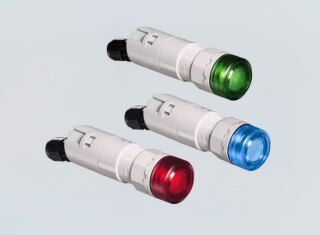 STAHL - 8013/311-al Leuchtmelder komplett 1f LED UC rnd fl Ø36,5mm