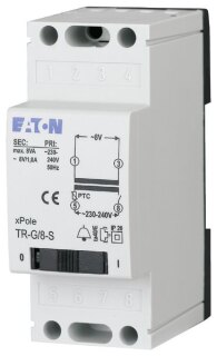 EATON - TR-G3/8 Klingeltransformator 230V 4/8/12V 1/1/0,67A REG