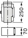 VAILLANT - 303218 Reinigungsöffnung Brennwert Luft-/Abgasführung, PP, 80/125 mm, 0,25m