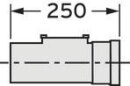 VAILLANT - 303256 Revisionsöffnung Brennwert 0,25 m für starre Abgasleitung DN 80, PP