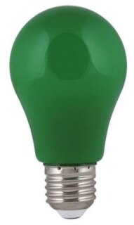 ILLI - LM6002GR LED-Lampe E27 A60 2W gn 70lm opal 360° AC