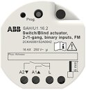 ABB - SAH/U2.16.2 Jalousieaktor KNX UP 1f 3Eing Schalten
