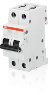ABB - S201-B40NA Leitungsschutzschalter AC B 40A 1+N 230V 2TE 50Hz